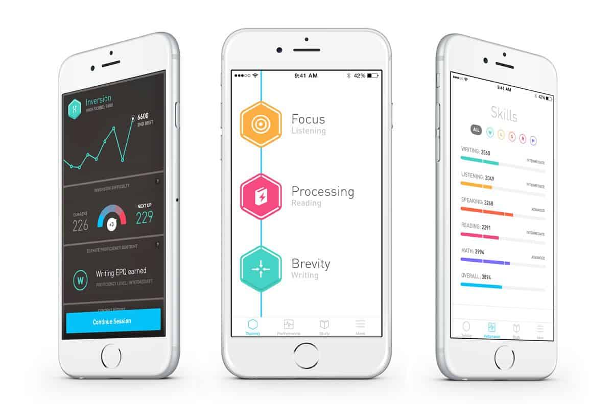 Elevate app for iOS and Android to train your mind for mindfulness