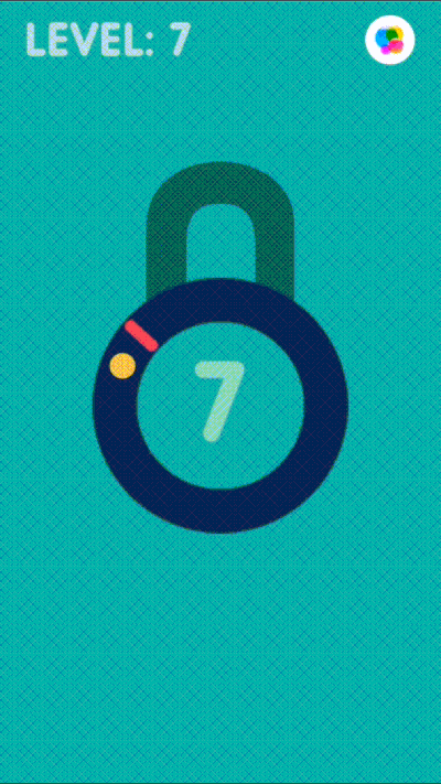 Pop the Lock turns a simple idea into an addictive app with well-placed UI animations and exciting gameplay