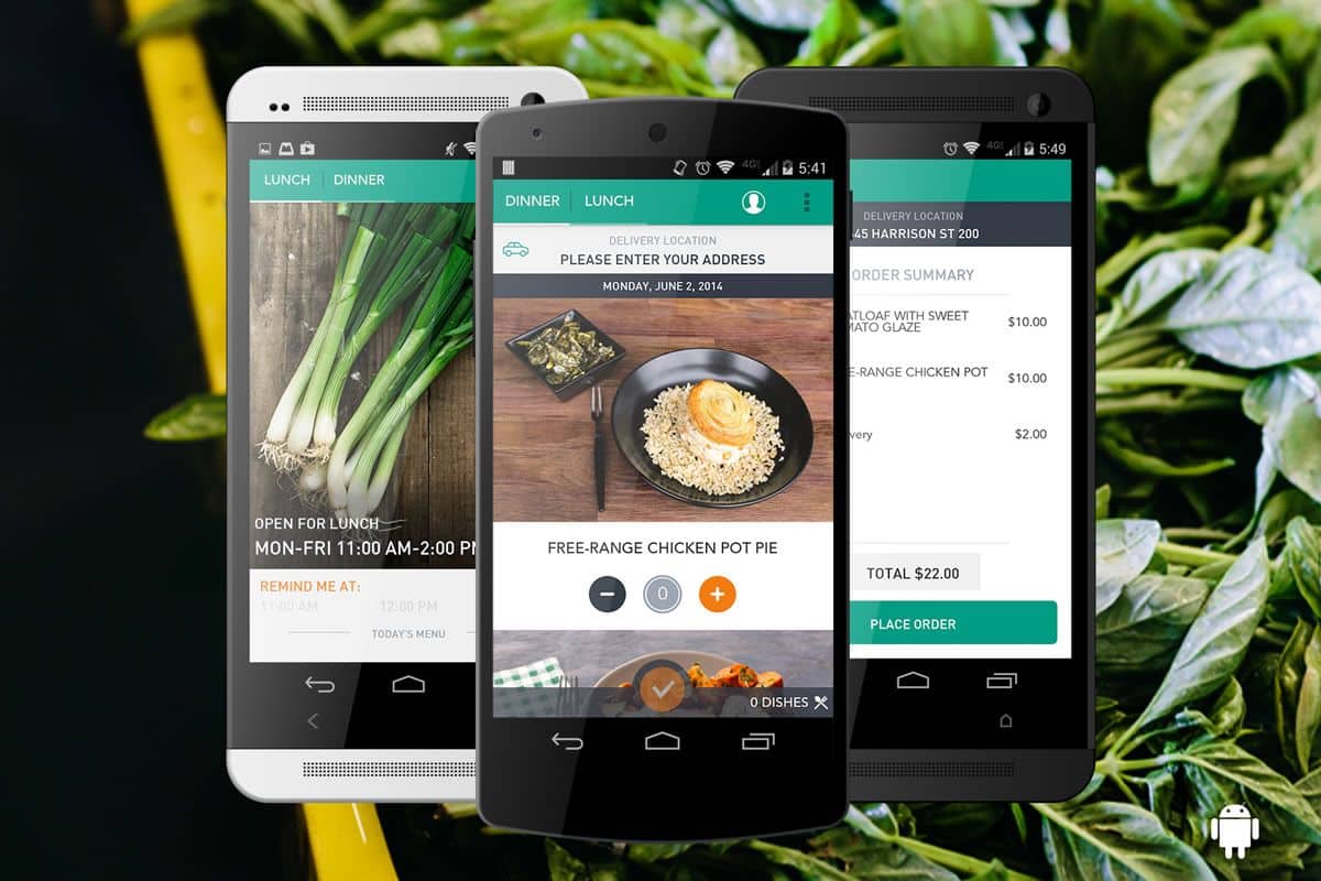 Sprig app not only cares about your health but also your vision with its beautiful mobile app design