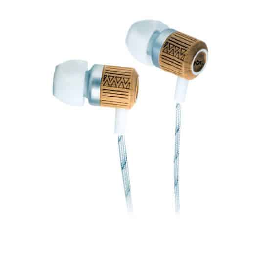 Chant earbuds in white has a calm, zen feeling to it