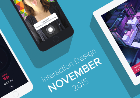 Top 5 Mobile Interaction Designs of November 2015