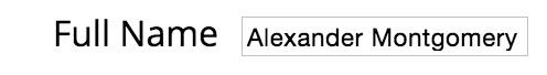 Keep form labels above the fields to allow more space for mobile user input