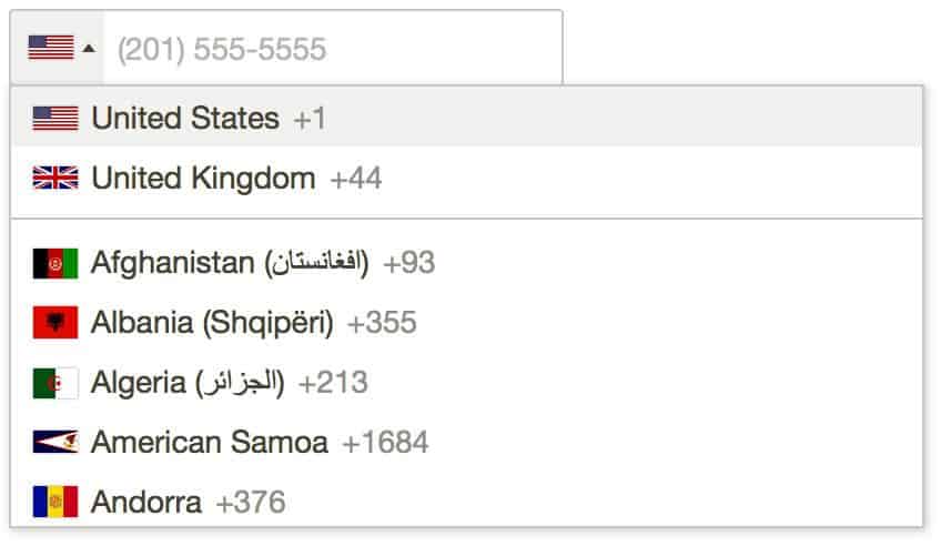 Make use of defaults when designing a form to better capture mobile user input