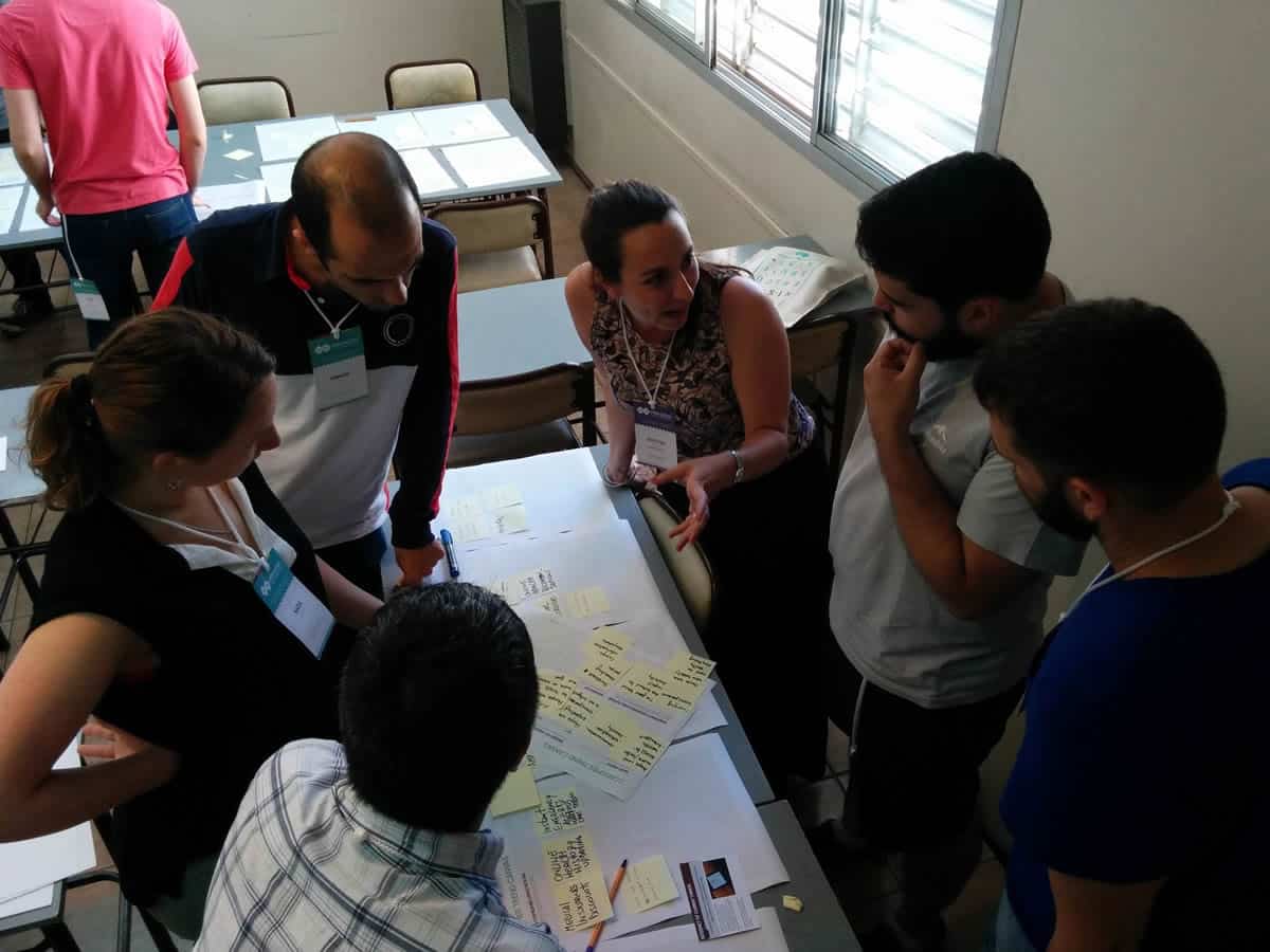 Working together on future thinking applied to concept design, workshop by Ricardo Brito and Paul Houghton at ISA15