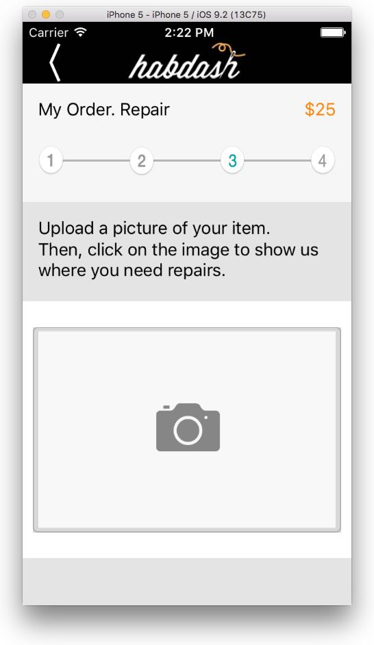 A screenshot of the Habdash app, designed by BPM technologies.