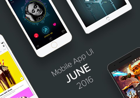 Top 10 Mobile App UI of June 2016