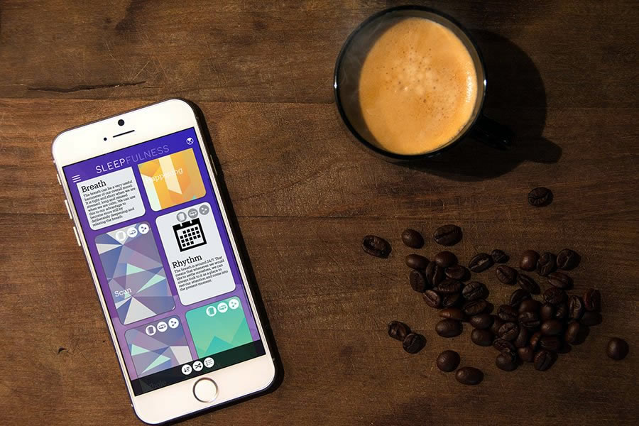 A photo of Sleepfulness app, Best Mobile App UI Designs of 2016