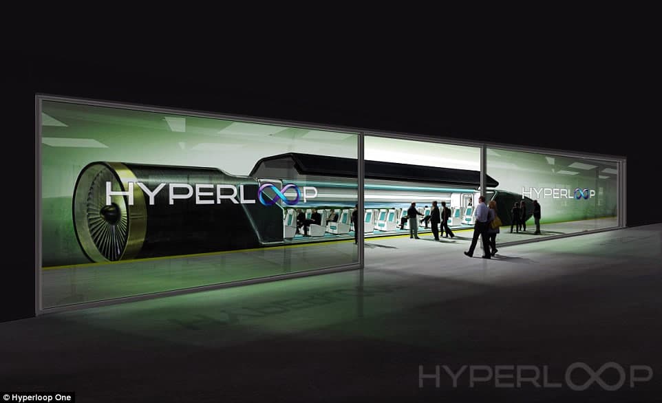 Image of what the hyperloop pod could look like