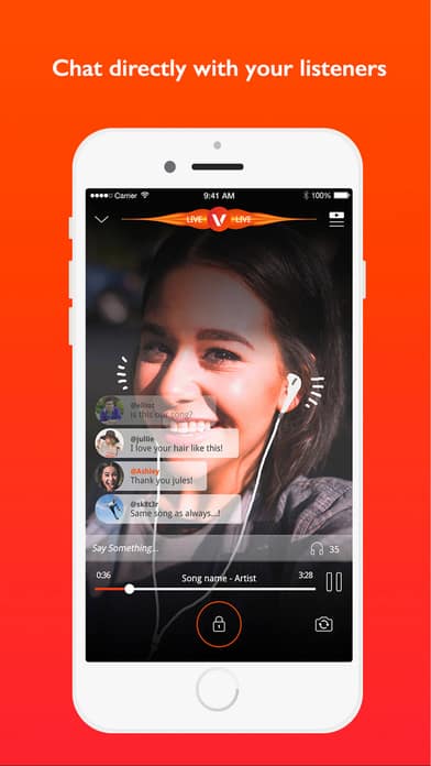 A photo of Vertigo Music, Top 10 Mobile App UI of February 2017