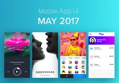 Top 10 Mobile App UI of May 2017