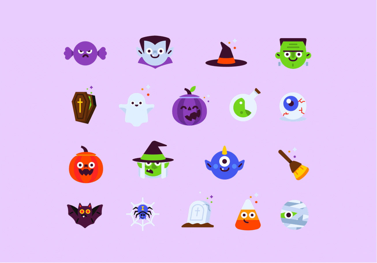 Halloween Icon Set from Proto.io - Download now for Free