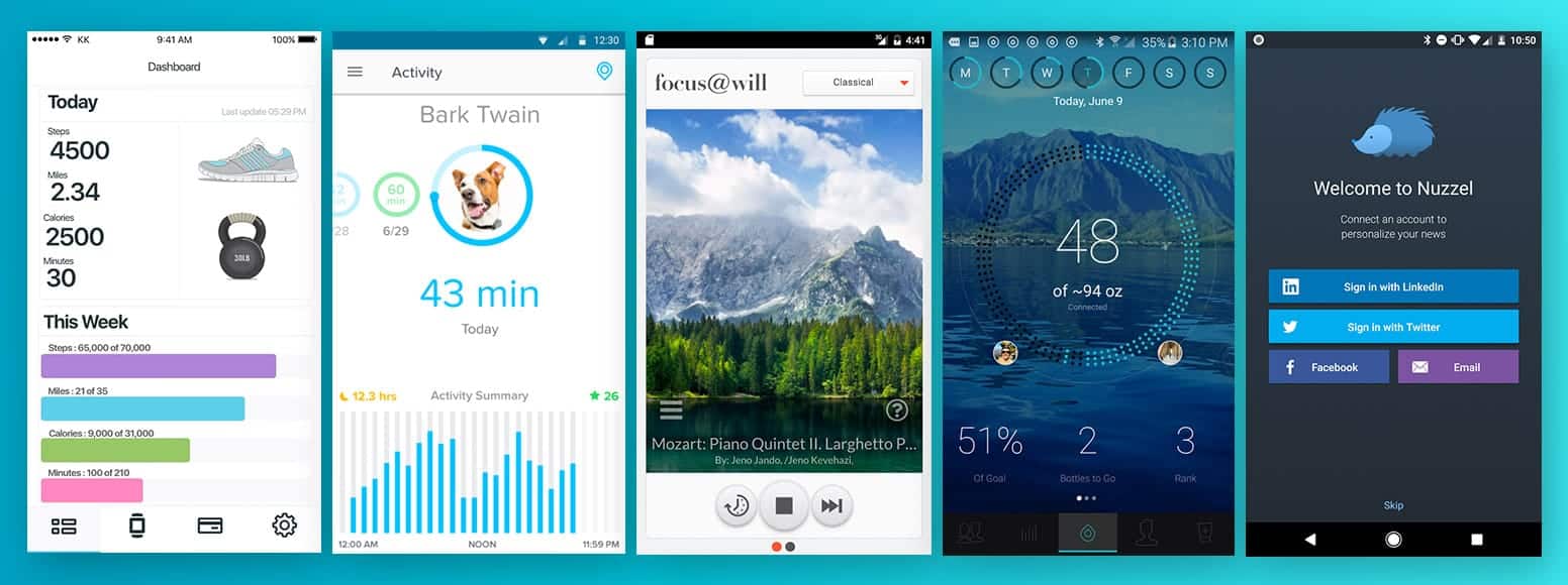 Top 10 Mobile App UI Designs of January 2018 | Proto.io Blog