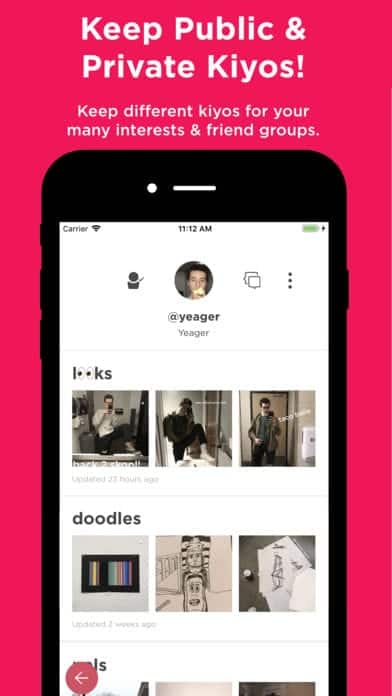 A photo of Kiyo, Top 10 Mobile App UI of January 2018