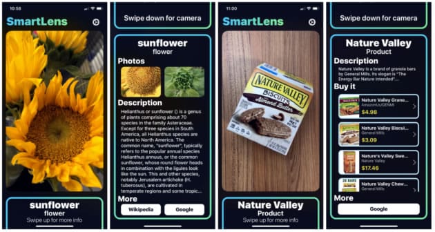 A photo of SmartLens, Top 5 Mobile App Designs of May 2018