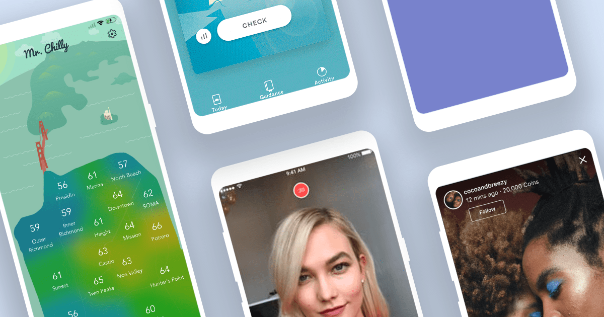 Top 5 Mobile App Designs of August 2018 - Proto.io Blog