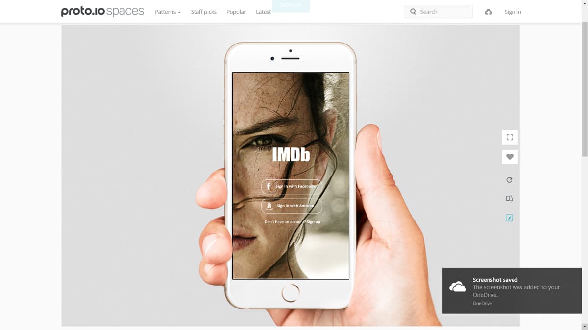 IMDb Redesign  Web design studio, Web design examples, Web