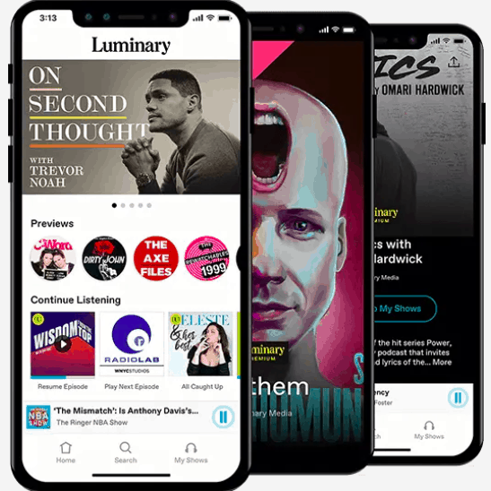 A photo of Luminary, Top 5 Mobile App Designs of May 2019