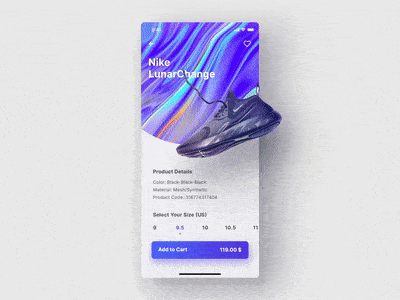 An image of the app concept Mellow Shopping, top mobile interaction design of Summer 2019