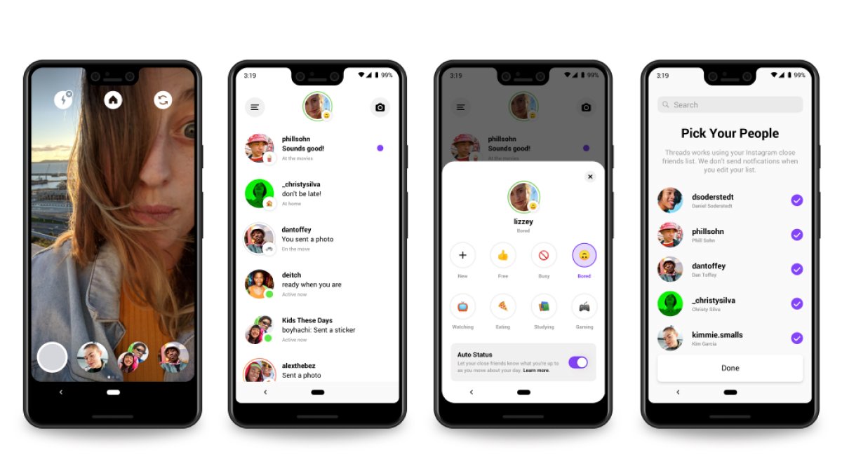 A photo of Threads, Top 5 Mobile App Designs of October 2019