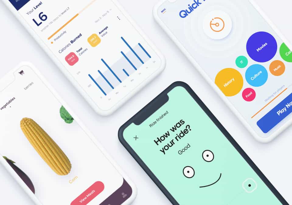 Top 5 Mobile Interaction Designs of Winter 2019