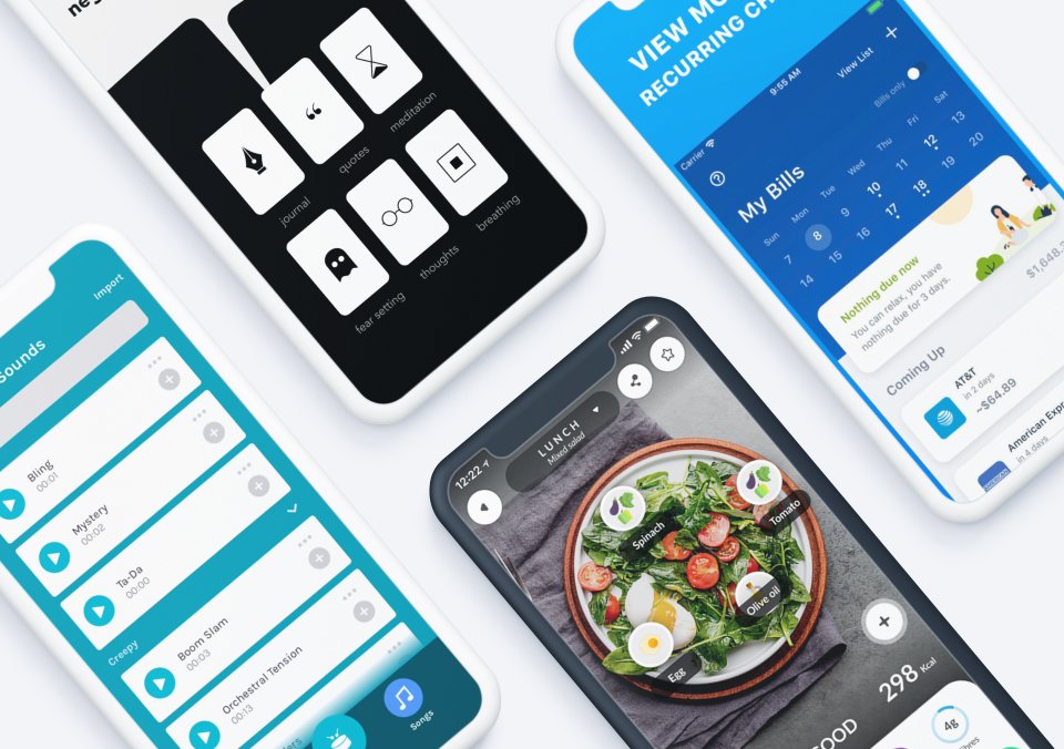 The Top Mobile App Designs of 2019