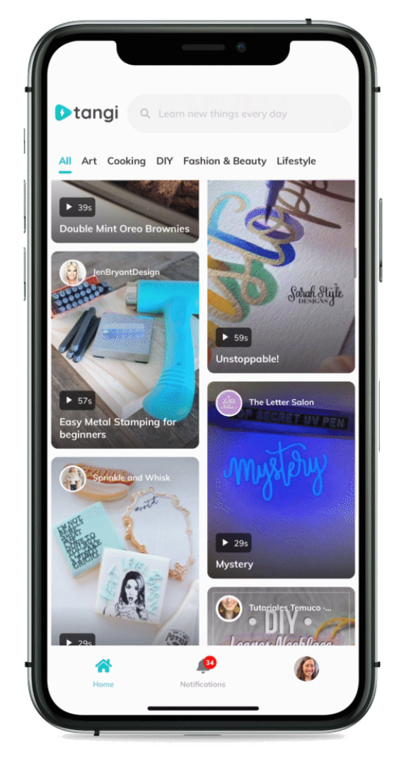 A photo of Tangi, Top 5 Mobile App Designs of February 2020