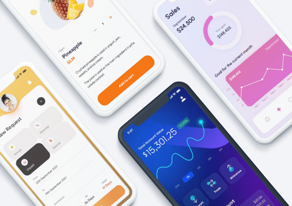 Top 5 Mobile Interaction Designs of October 2021